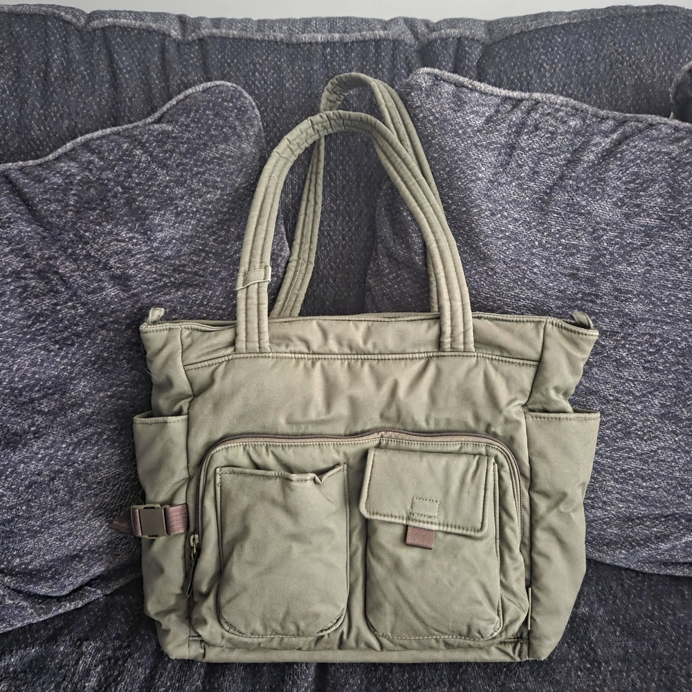 Vera Bradley Olive Green Tote Bag